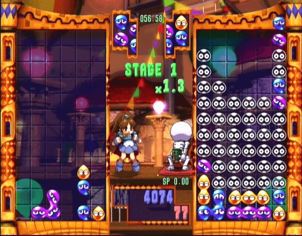 Puyo Puyo'n Party screenshot 2 for Nintendo 64